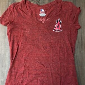 MLB Genuine Merchandise Angels V-neck